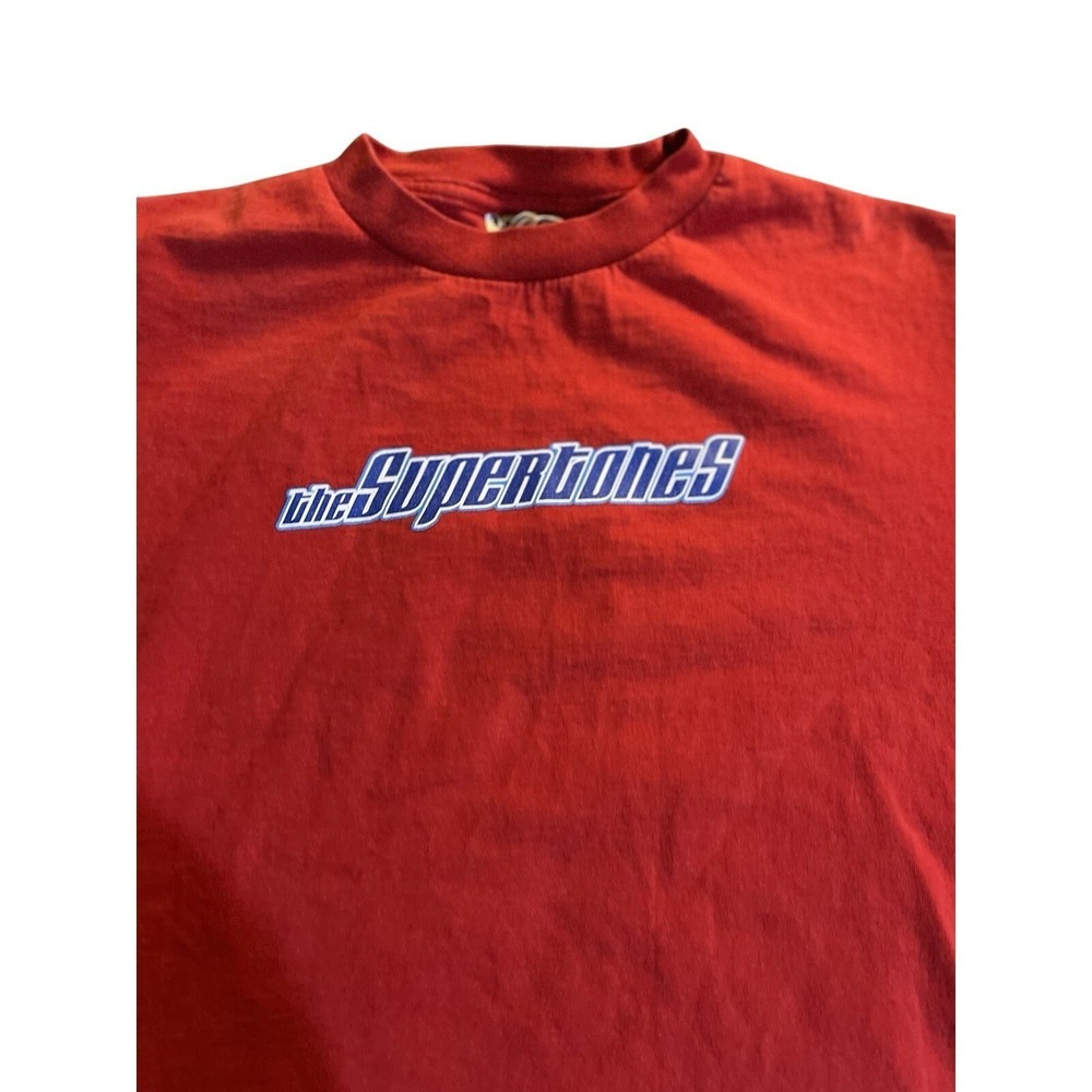 VTG 90's The Supertones Signed T-Shirt 1995 Ska Punk Optima Tag  Mens M Rare‎